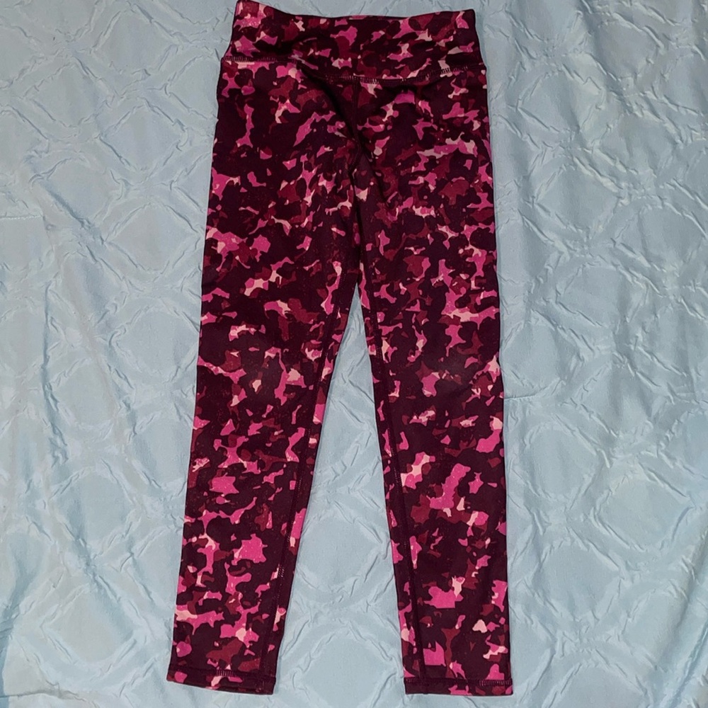Zella, pink camouflage yoga pants